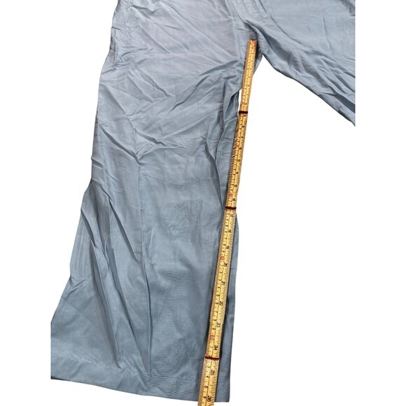 Shein Light Blue Wide-Leg Pants L Viscose & Polyester - Picture 8 of 12